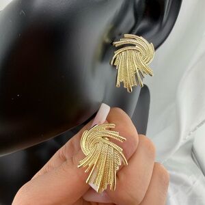 Zara  Gold color unique Women's Earrings